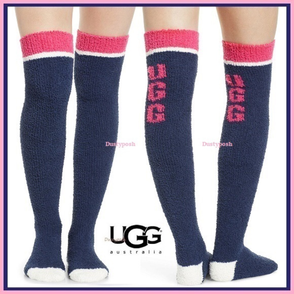 UGG Soft Cozy Over The Knee Socks Thigh High Boot Cozy OTK Bedroom discontinued - Picture 2 of 4